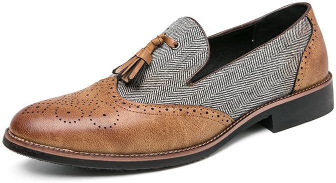 Мужские кожаные лоферы Santimon с кисточками и рисунком елочка, повседневные, черные и коричневые
Мужские кожаные лоферы Santimon с кисточками и рисунком елочка, повседневные, черные и коричневые