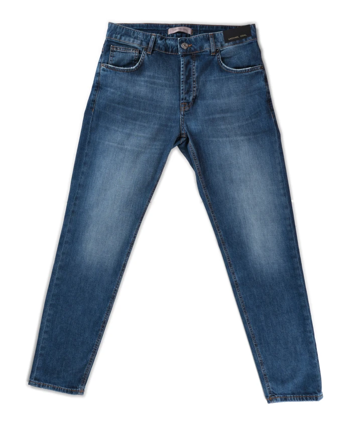 Джинсы из полиэстера, средней степени потертости, с пятью карманами. Michael Coal, синий
Джинсы из полиэстера, средней степени потертости, с пятью карманами. Michael Coal, синий