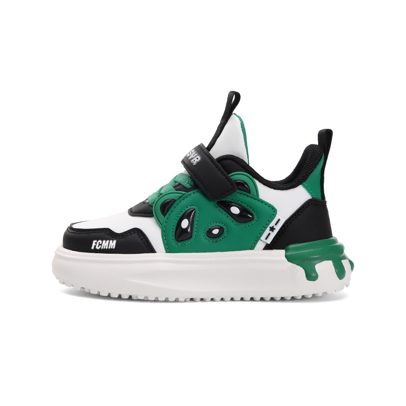 Нескользящие и дышащие низкие детские кроссовки для бега FCMM, черный/зеленый
Нескользящие и дышащие низкие детские кроссовки для бега FCMM, черный/зеленый