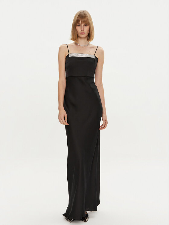 Вечернее платье узкого кроя Simona Corsellini, черный
Вечернее платье узкого кроя Simona Corsellini, черный