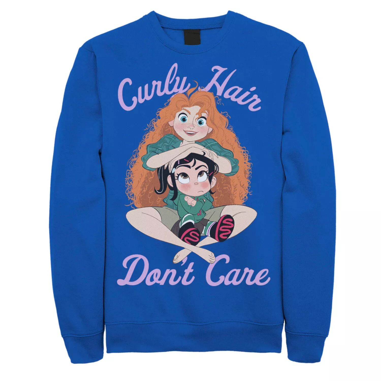 Мужской свитшот Disney Wreck It Ralph 2 Comfy Princess с вьющимися волосами Don't Care
Мужской свитшот Disney Wreck It Ralph 2 Comfy Princess с вьющимися волосами Don't Care