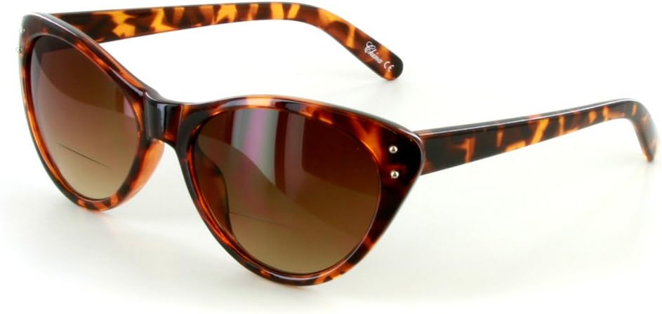 Солнцезащитные очки Aloha Eyewear Prowl с бифокальными линзами и дизайнерской формой «кошачий глаз» для стильных женщин (черепаховая оправа с янтарными линзами +1.00), Tortoise W/ Amber Lens
Солнцезащитные очки Aloha Eyewear Prowl с бифокальными линзами и дизайнерской формой «кошачий глаз» для стильных женщин (черепаховая оправа с янтарными линзами +1.00), Tortoise W/ Amber Lens