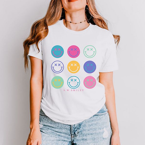 Футболка с принтом SWSmiley stacked smiley faces Simply Sage Market, White, Белый, Футболка с принтом SWSmiley stacked smiley faces Simply Sage Market, White
Футболка с принтом SWSmiley stacked smiley faces Simply Sage Market, White, Белый, Футболка с принтом SWSmiley stacked smiley faces Simply Sage Market, White