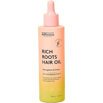 Масло для волос Delhicious Rich Roots Amla и Rosemary для укрепления и роста, 100% натуральное, отмеченное наградами
Масло для волос Delhicious Rich Roots Amla и Rosemary для укрепления и роста, 100% натуральное, отмеченное наградами