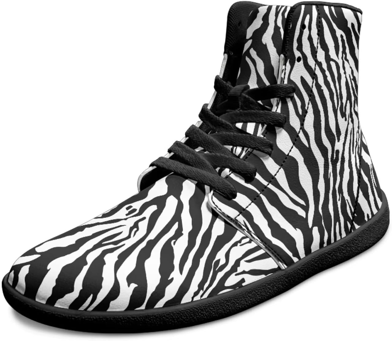 Высокие кроссовки для мужчин с широким носком, для босой ноги, противоскользящие, для занятий на улице, ходьбы и тренировок, ботинки до щиколотки Xixirimido, Zebra Stripes
Высокие кроссовки для мужчин с широким носком, для босой ноги, противоскользящие, для занятий на улице, ходьбы и тренировок, ботинки до щиколотки Xixirimido, Zebra Stripes