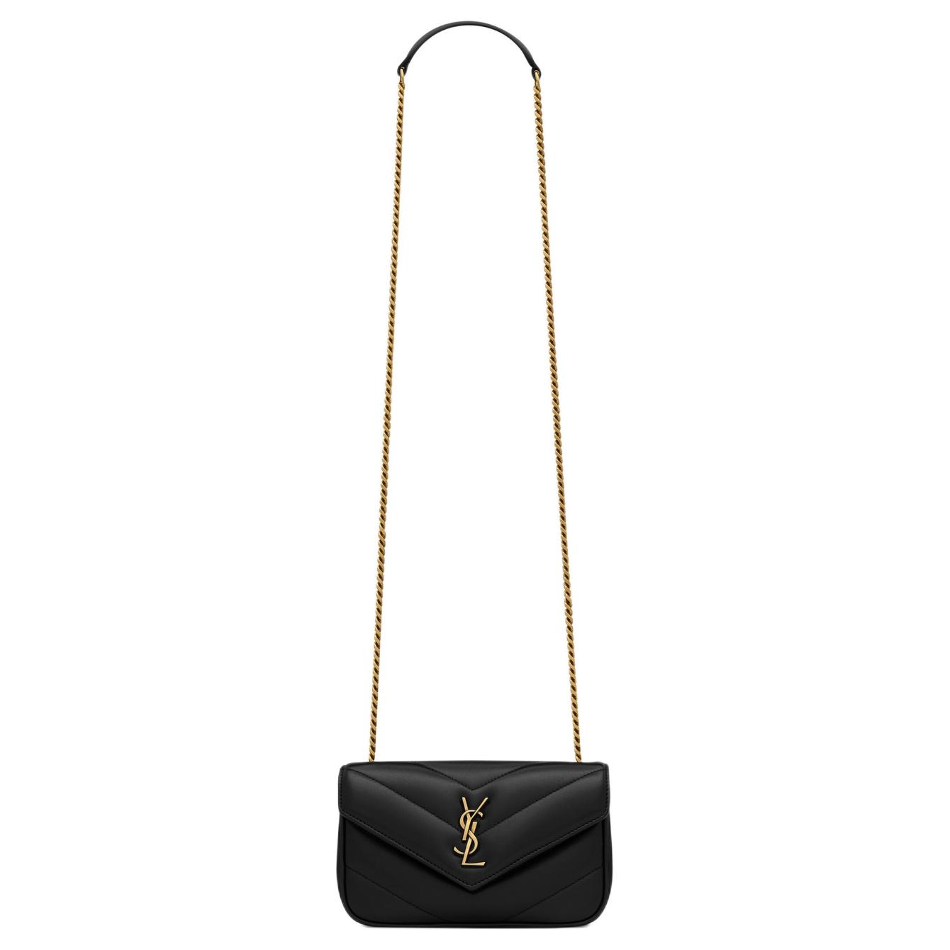 SAINT LAURENT Сумка через плечо LOULOU из овчины, мини кроссбоди женская черная
SAINT LAURENT Сумка через плечо LOULOU из овчины, мини кроссбоди женская черная