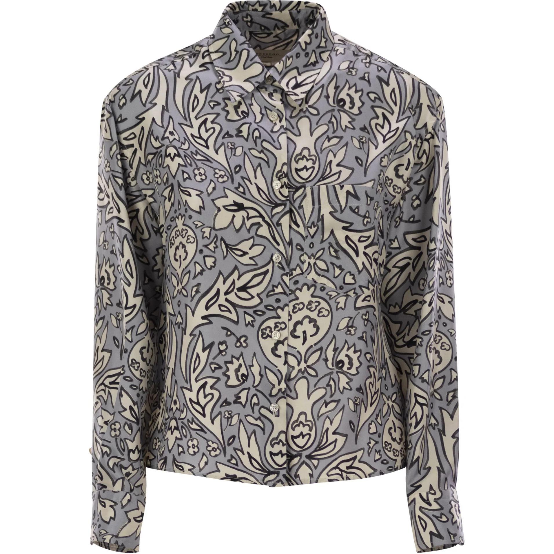 Weekend Max Mara Max Mara Weekend Enfasi рубашка с длинными рукавами WEEKEND MaxMara, мультиколор
Weekend Max Mara Max Mara Weekend Enfasi рубашка с длинными рукавами WEEKEND MaxMara, мультиколор