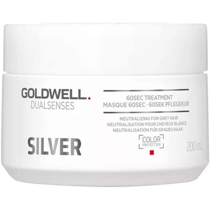 Dualsenses Silver 60-секундное лечение 200 мл, Goldwell
Dualsenses Silver 60-секундное лечение 200 мл, Goldwell