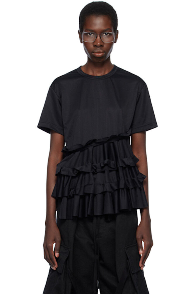 Черная сетчатая футболка с булавками на спине Comme des Garçons Comme des Garçons
Черная сетчатая футболка с булавками на спине Comme des Garçons Comme des Garçons