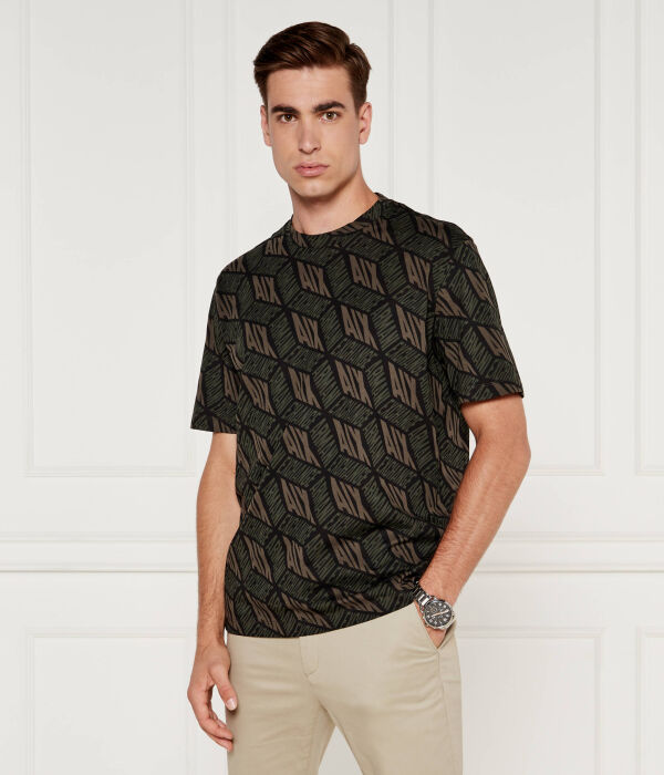 Футболки Regular fit Armani Exchange, хаки 
Футболки Regular fit Armani Exchange, хаки