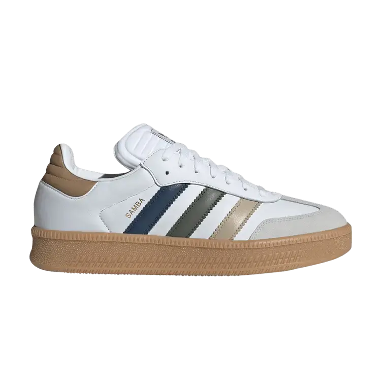 Кроссовки adidas Samba XLG 'White Clay Brown', белый
Кроссовки adidas Samba XLG 'White Clay Brown', белый