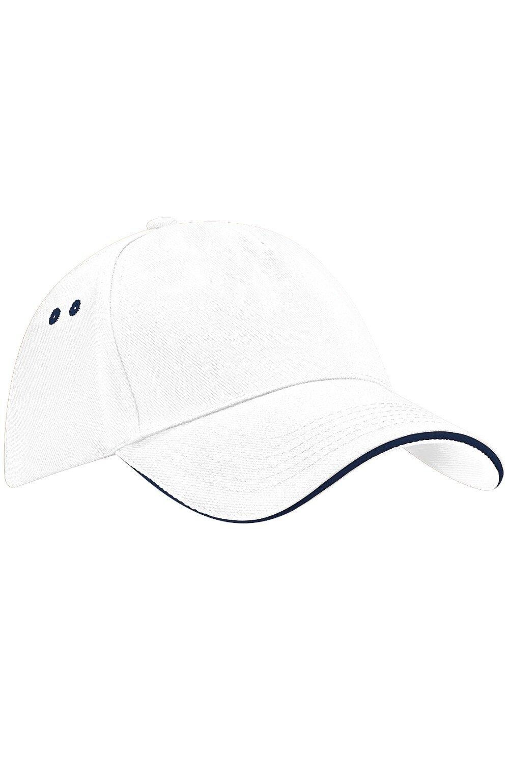 Контрастная бейсболка Ultimate с 5 панелями и сэндвич-козырьком/головным убором (2 шт. в упаковке) Beechfield, белый
Контрастная бейсболка Ultimate с 5 панелями и сэндвич-козырьком/головным убором (2 шт. в упаковке) Beechfield, белый