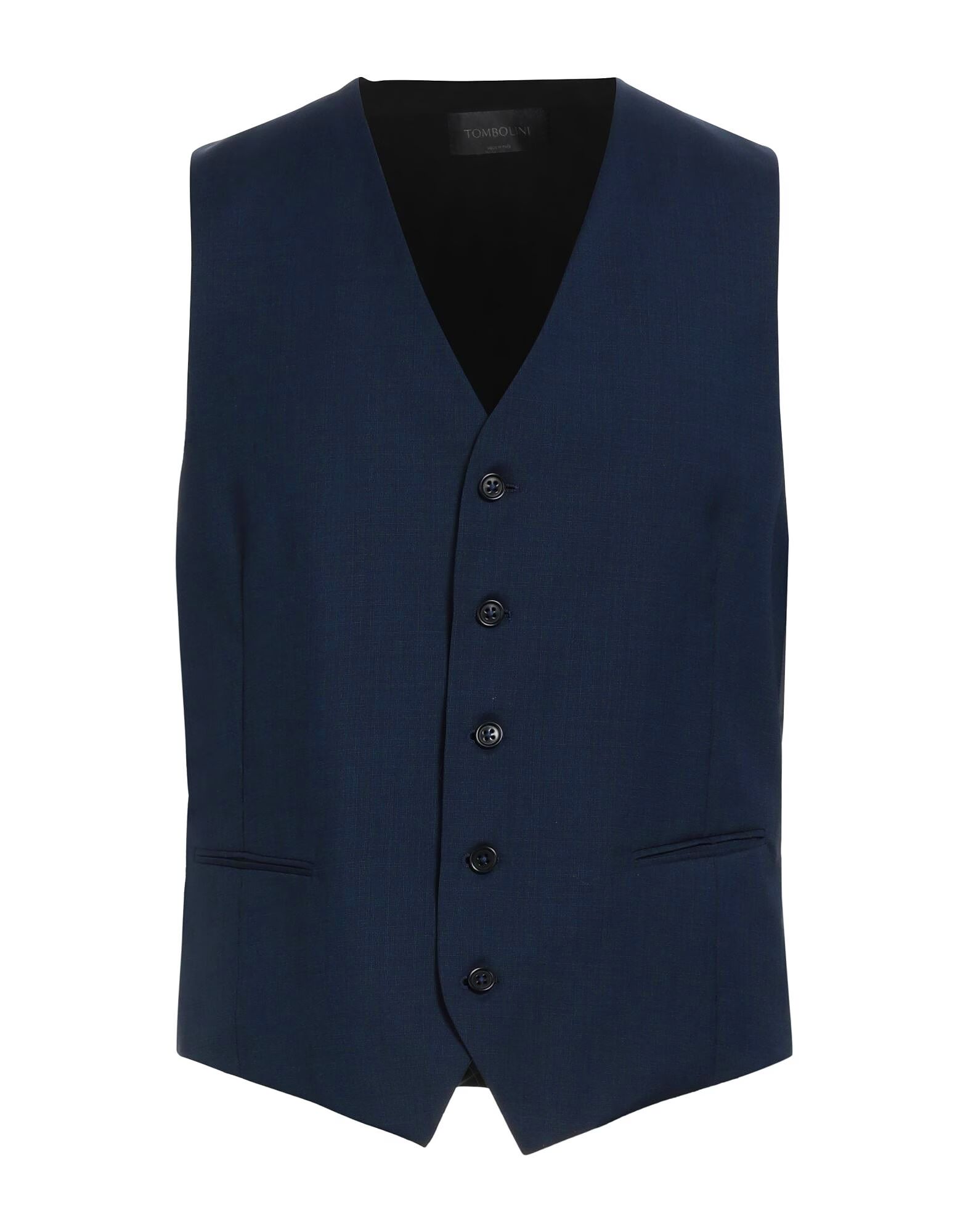 Жилет, сшитый на заказ Tombolini, темно-синий
Жилет, сшитый на заказ Tombolini, темно-синий