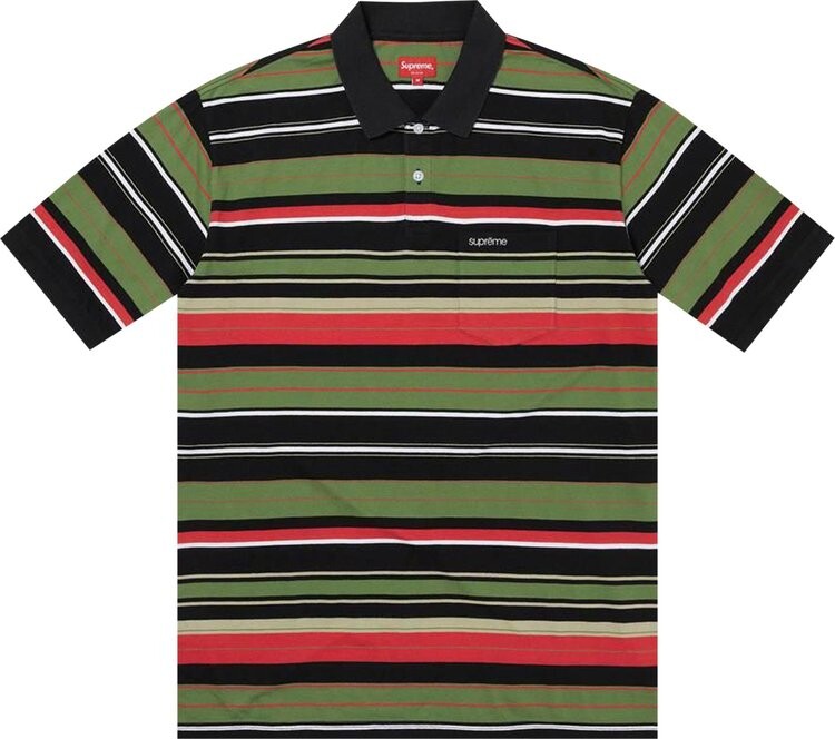 Поло Supreme Multi Stripe 'Black', черный
Поло Supreme Multi Stripe 'Black', черный