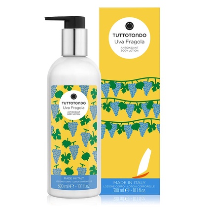 Антиоксидантный лосьон для тела Uva Fragola 300 мл Tuttotondo
Антиоксидантный лосьон для тела Uva Fragola 300 мл Tuttotondo