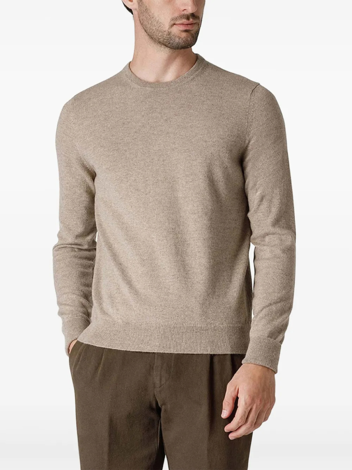 Кашемировый джемпер Drumohr, нейтральный
Кашемировый джемпер Drumohr, нейтральный