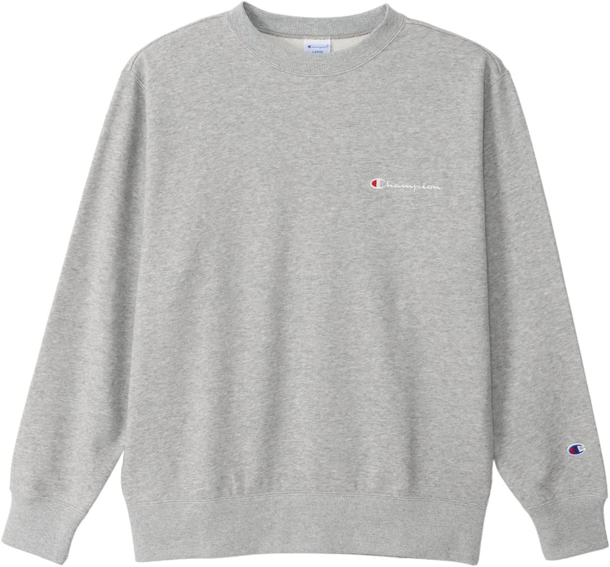 Мужская толстовка Champion с круглым вырезом, длинным рукавом, мягким хлопком, вышитым логотипом, модель Custom Basic C8-W041Z, серый
Мужская толстовка Champion с круглым вырезом, длинным рукавом, мягким хлопком, вышитым логотипом, модель Custom Basic C8-W041Z, серый