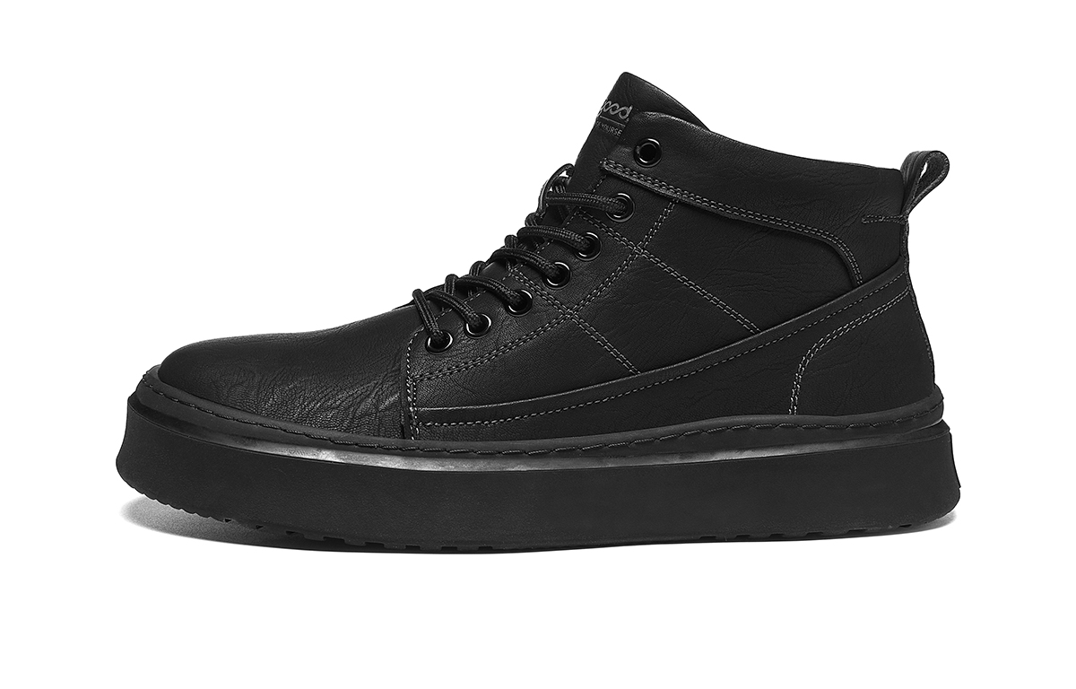 HLA Повседневные туфли мужские высокие коричневые, черные
HLA Повседневные туфли мужские высокие коричневые, черные