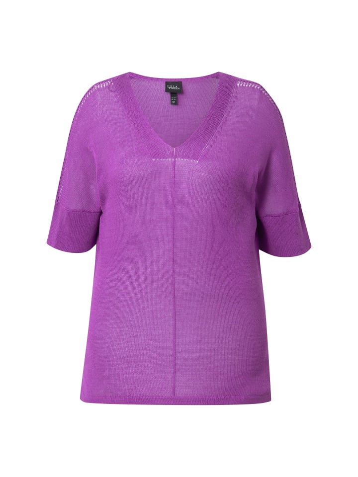 Свитер Ulla Popken, фиолетовый
Свитер Ulla Popken, фиолетовый