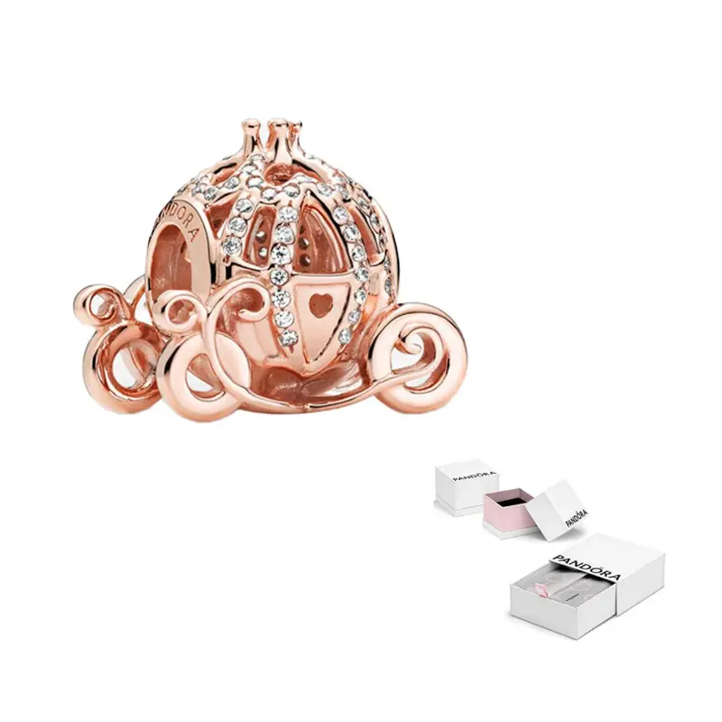 Pandora Copper Silver Alloy Pendants Women's
Pandora Copper Silver Alloy Pendants Women's