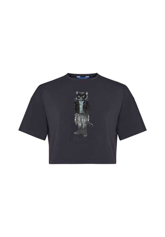 Кот-Рокер в рубашке Cat By Manii'Ta Lacitta, серый 
Кот-Рокер в рубашке Cat By Manii'Ta Lacitta, серый