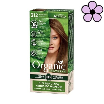 Органическая перманентная краска для волос Naturia без аммиака/ППД #312 Натуральный блондин, Joanna
Органическая перманентная краска для волос Naturia без аммиака/ППД #312 Натуральный блондин, Joanna