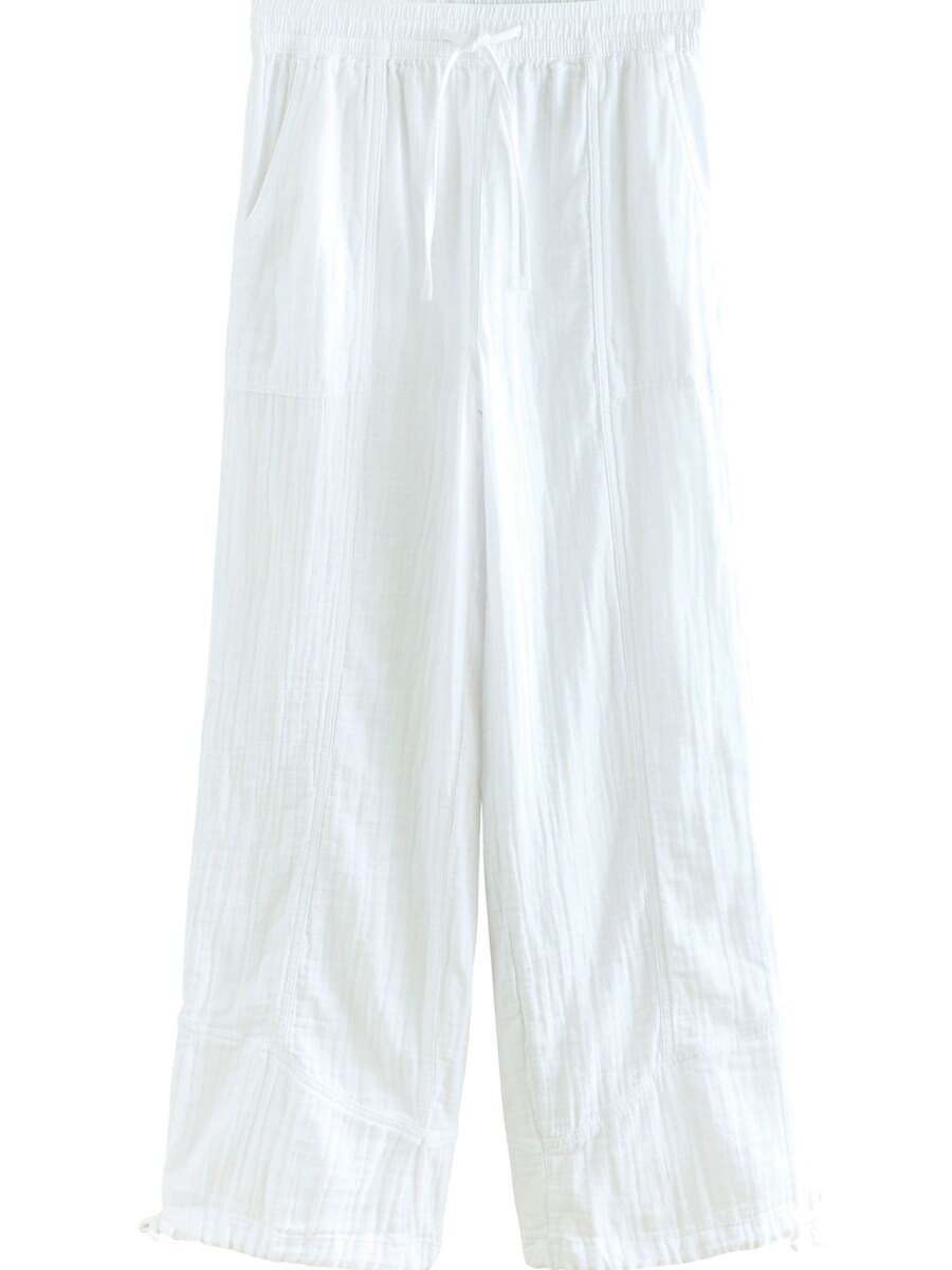 Широкие брюки Next, белый
Широкие брюки Next, белый