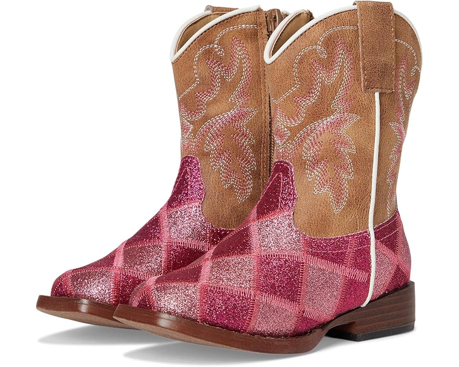 Детские сапоги Roper Kids Glitter Blocks, Pink/Light Pink Glitter Patchwork Vamp
Детские сапоги Roper Kids Glitter Blocks, Pink/Light Pink Glitter Patchwork Vamp