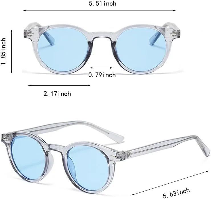 Ретро круглые солнцезащитные очки для женщин, классическая черепаховая оправа, защита от УФ-излучения, легкие, в винтажном стиле, модные очки Generic, Gray
Ретро круглые солнцезащитные очки для женщин, классическая черепаховая оправа, защита от УФ-излучения, легкие, в винтажном стиле, модные очки Generic, Gray