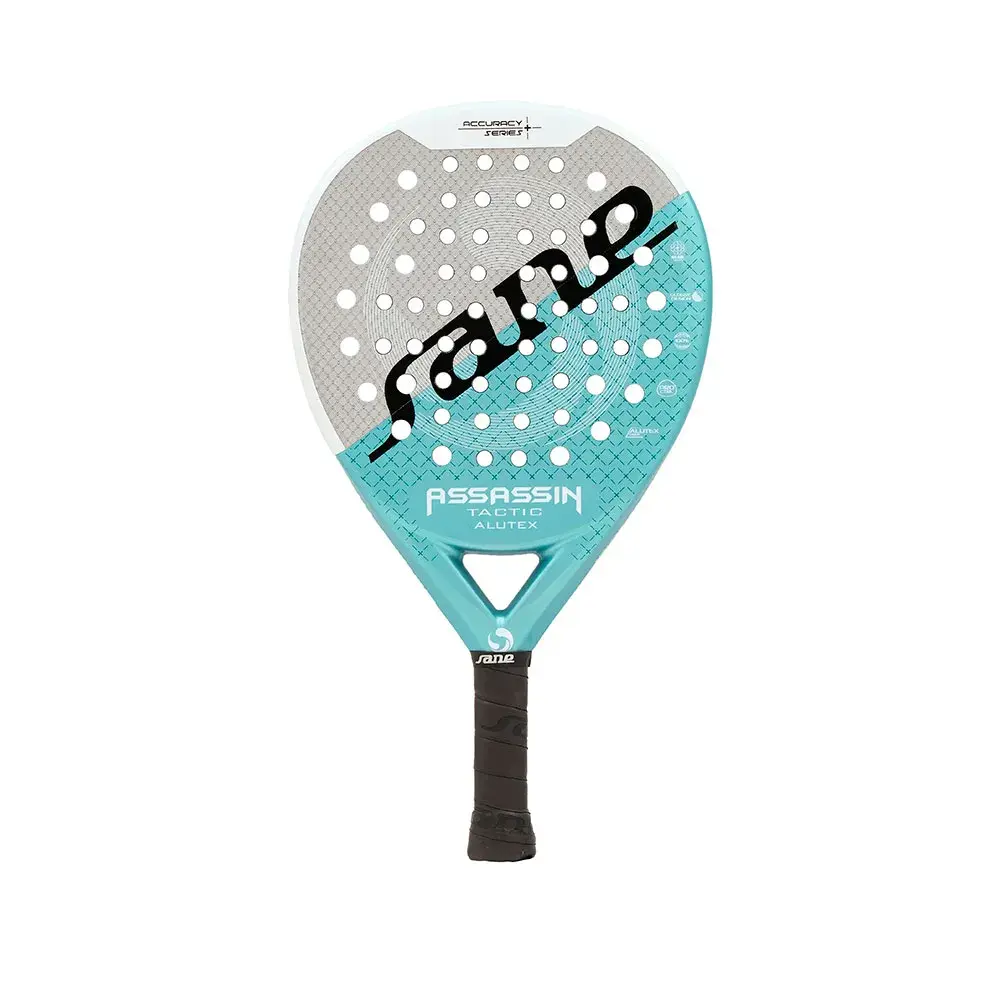 Ракетка для паделя Sane Padel Assasin tactic alutex, синий
Ракетка для паделя Sane Padel Assasin tactic alutex, синий