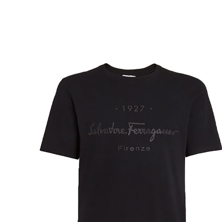 Футболка 1927 Signature Ferragamo, черная
Футболка 1927 Signature Ferragamo, черная