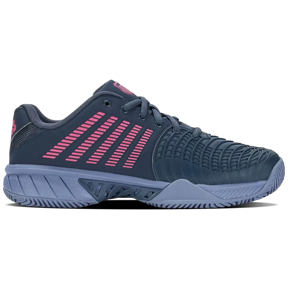 K·Swiss EXPRESS LIGHT 3 HB женские теннисные и падель-туфли K-Swiss, серебристо-голубой
K·Swiss EXPRESS LIGHT 3 HB женские теннисные и падель-туфли K-Swiss, серебристо-голубой