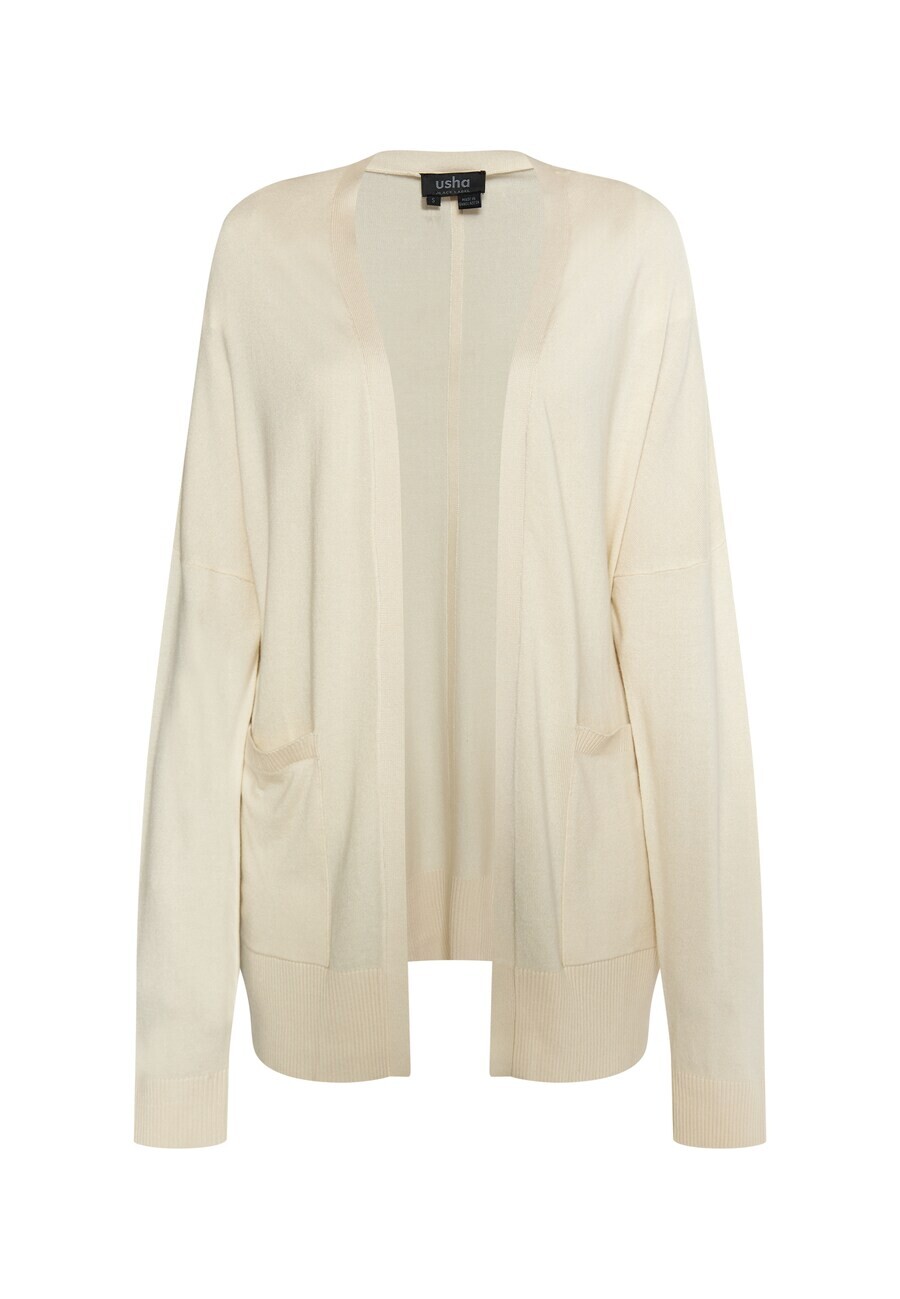 Вязаный кардиган Usha Black Label NOWLES, кремовый
Вязаный кардиган Usha Black Label NOWLES, кремовый