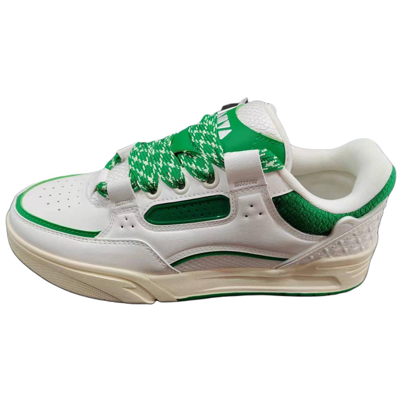 ANTA Кроссовки для скейтбординга с низкой подошвой, амортизирующие, износостойкие, белые, зеленые, мужские
ANTA Кроссовки для скейтбординга с низкой подошвой, амортизирующие, износостойкие, белые, зеленые, мужские