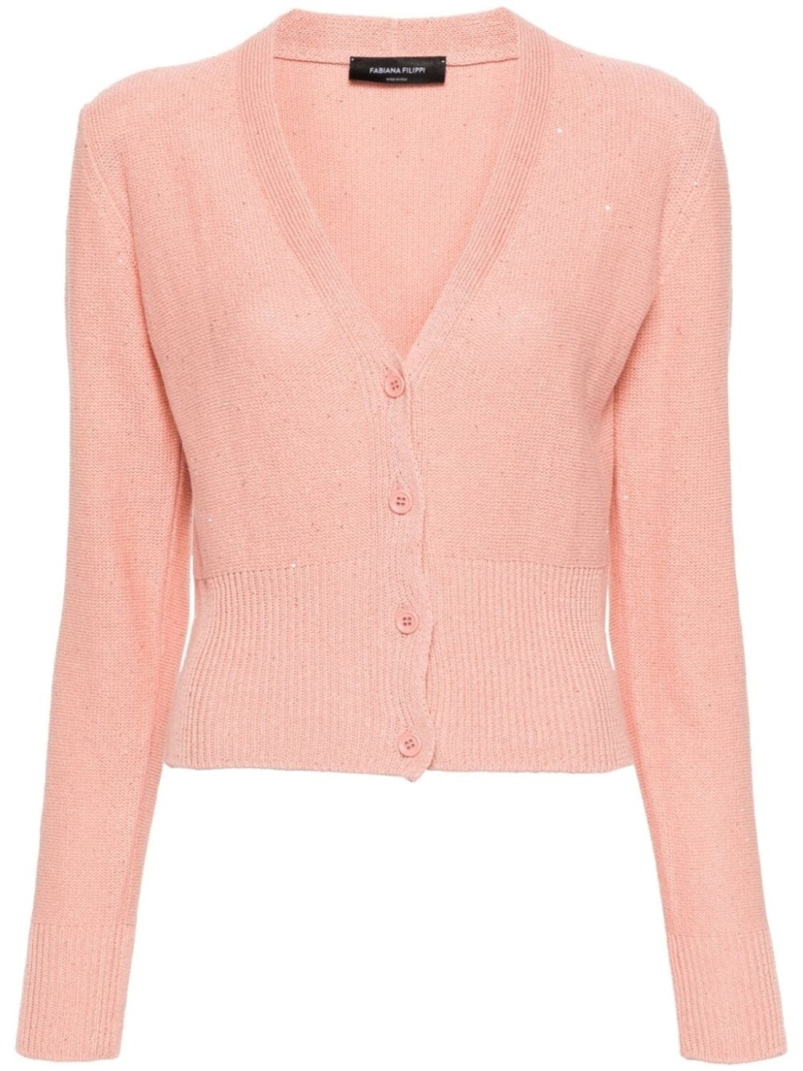 Кардиган Fabiana Filippi, украшенный пайетками, розовый
Кардиган Fabiana Filippi, украшенный пайетками, розовый