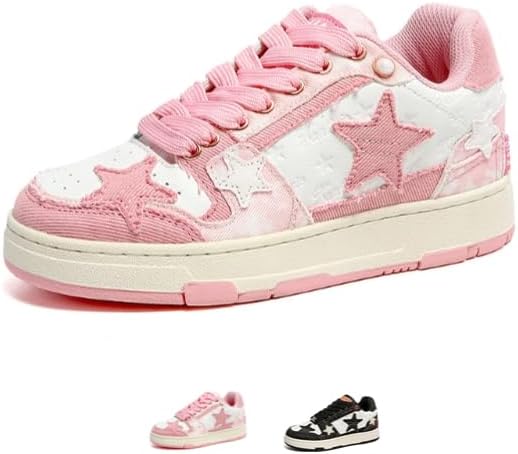 Ретро-кроссовки на платформе в винтажном стиле для женщин и мужчин, модные повседневные, в стиле Y2K, для скейтбординга Acaritouch, розовый
Ретро-кроссовки на платформе в винтажном стиле для женщин и мужчин, модные повседневные, в стиле Y2K, для скейтбординга Acaritouch, розовый