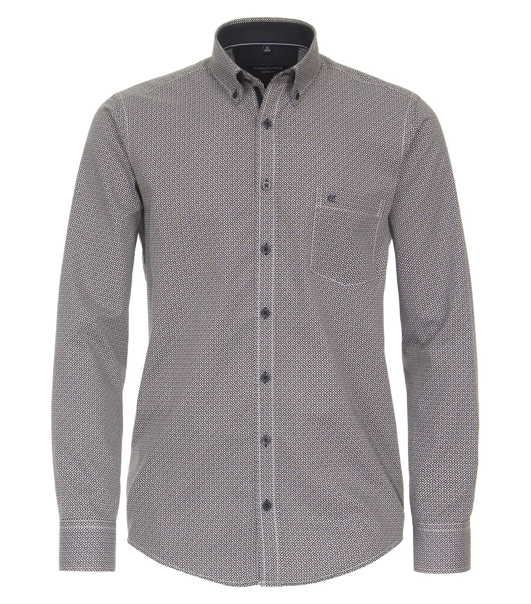 Рубашка CASAMODA с длинными рукавами "CASAMODA повседневная рубашка с принтом", желтый
Рубашка CASAMODA с длинными рукавами "CASAMODA повседневная рубашка с принтом", желтый