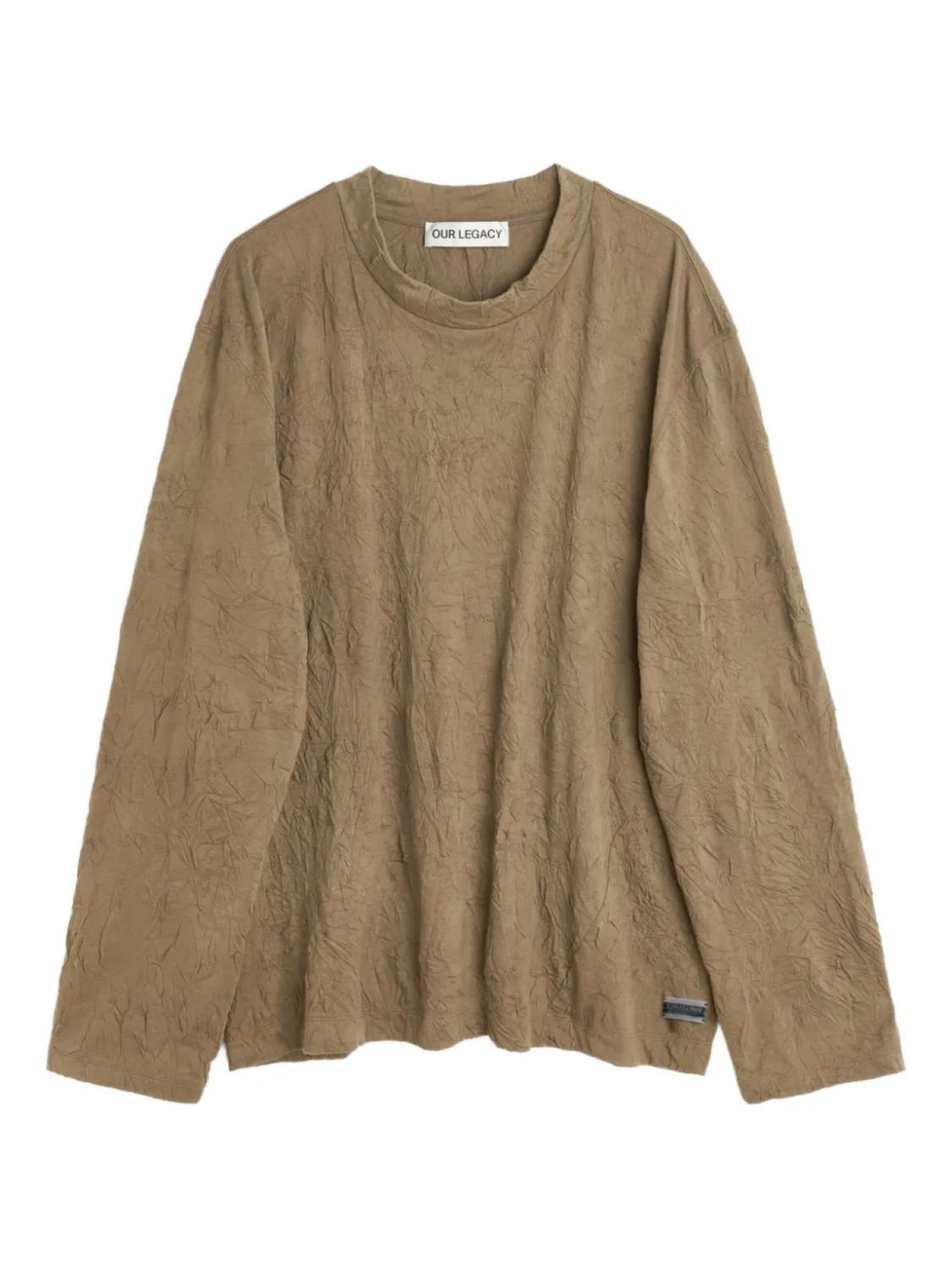 Футболка с круглым вырезом и длинными рукавами OUR LEGACY, коричневый
Футболка с круглым вырезом и длинными рукавами OUR LEGACY, коричневый