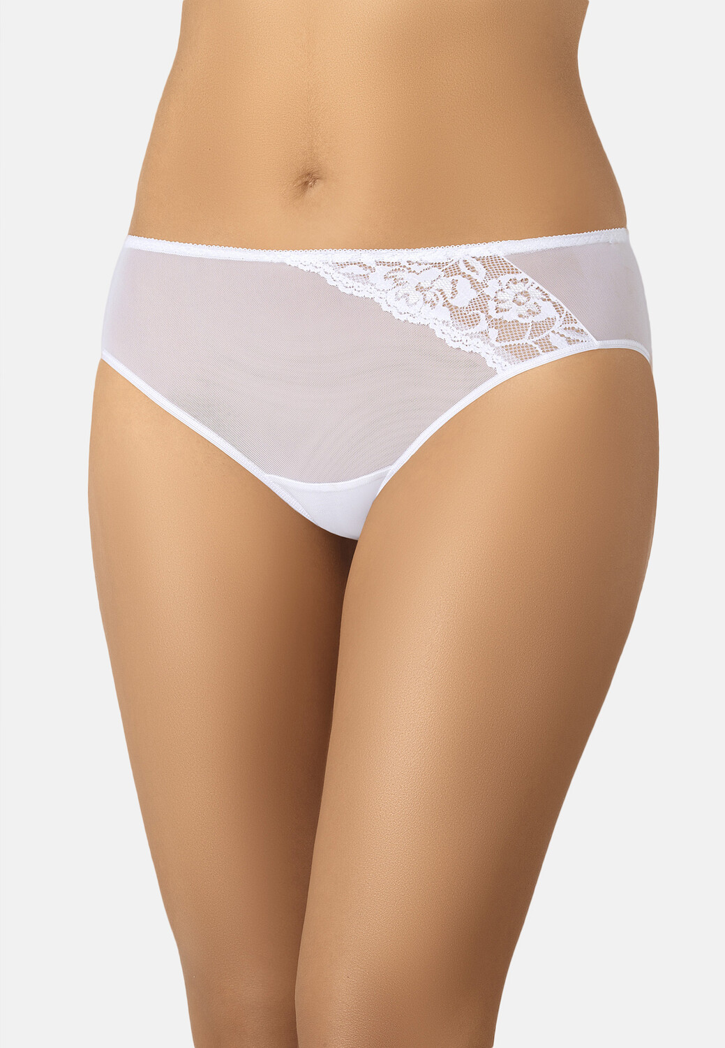 Трусы Teyli Mesh mit floraler Spitze Susie, белый 
Трусы Teyli Mesh mit floraler Spitze Susie, белый