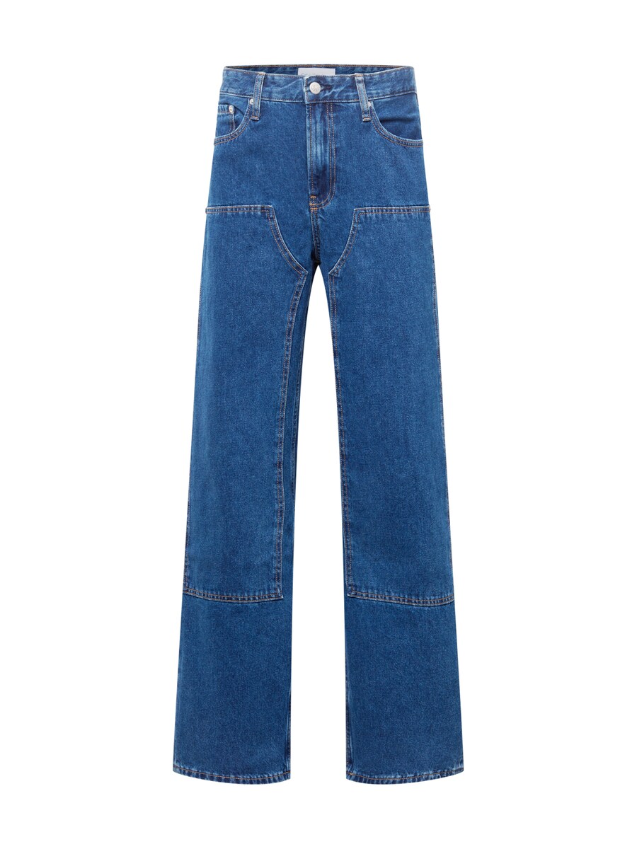 Джинсы свободного кроя Calvin Klein Jeans, темно-синий
Джинсы свободного кроя Calvin Klein Jeans, темно-синий