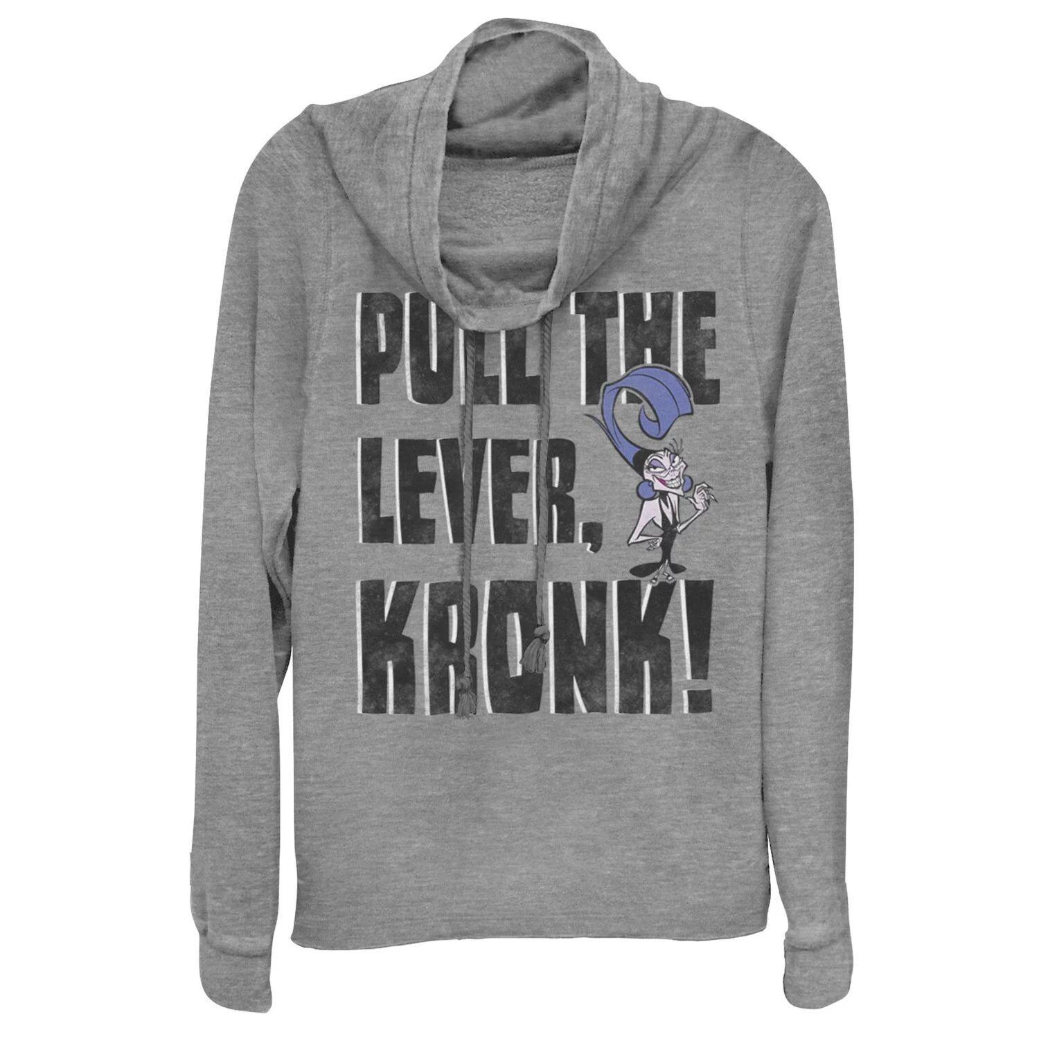 Толстовка с воротником-хомутом Pull The Lever Yzma от Disney's Emperor's New Groove Juniors Licensed Character
Толстовка с воротником-хомутом Pull The Lever Yzma от Disney's Emperor's New Groove Juniors Licensed Character