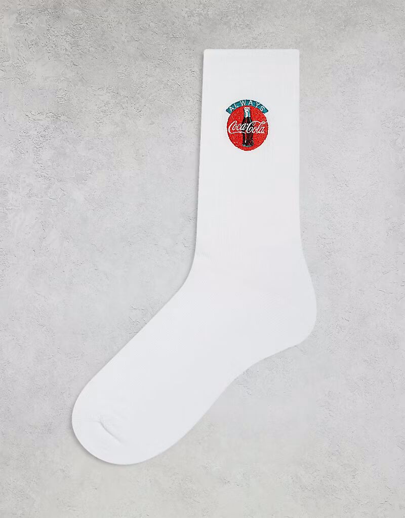 Носки ASOS DESIGN Coke с вышивкой белого цвета
Носки ASOS DESIGN Coke с вышивкой белого цвета
