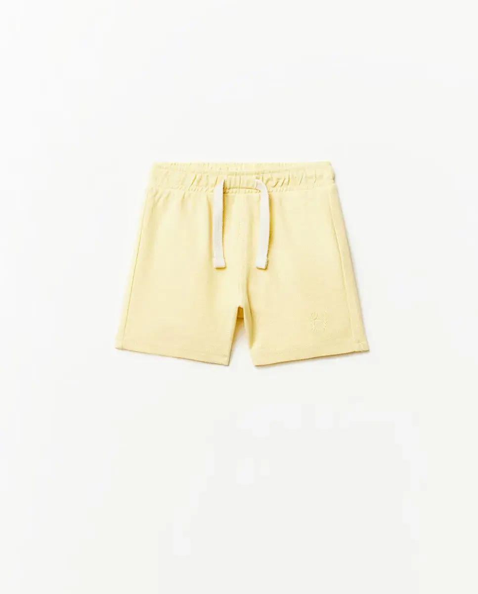 Шорты-бермуды из хлопкового пике Sfera, желтый
Шорты-бермуды из хлопкового пике Sfera, желтый