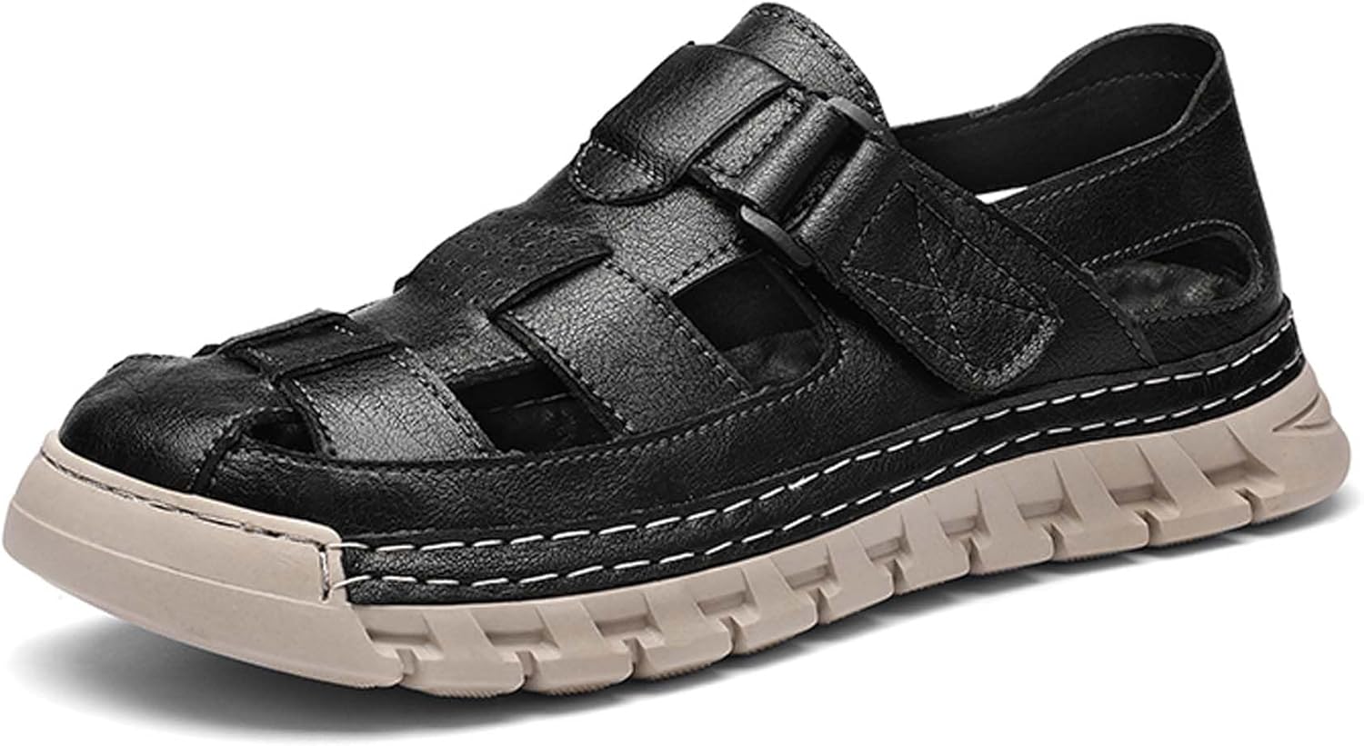 Мужские спортивные сандалии с дышащей перфорацией, закрытым носком, для лета, походов, пляжа, рыбалки, скалолазания и работы вне дороги Generic, черный
Мужские спортивные сандалии с дышащей перфорацией, закрытым носком, для лета, походов, пляжа, рыбалки, скалолазания и работы вне дороги Generic, черный