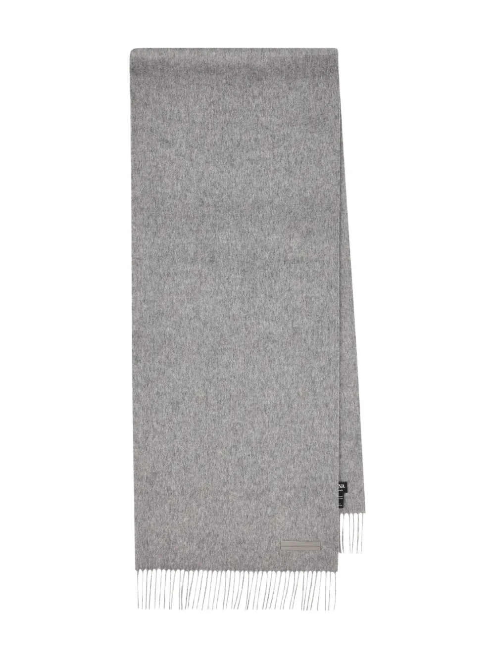 Кашемировый шарф с бахромой Zegna, серый
Кашемировый шарф с бахромой Zegna, серый