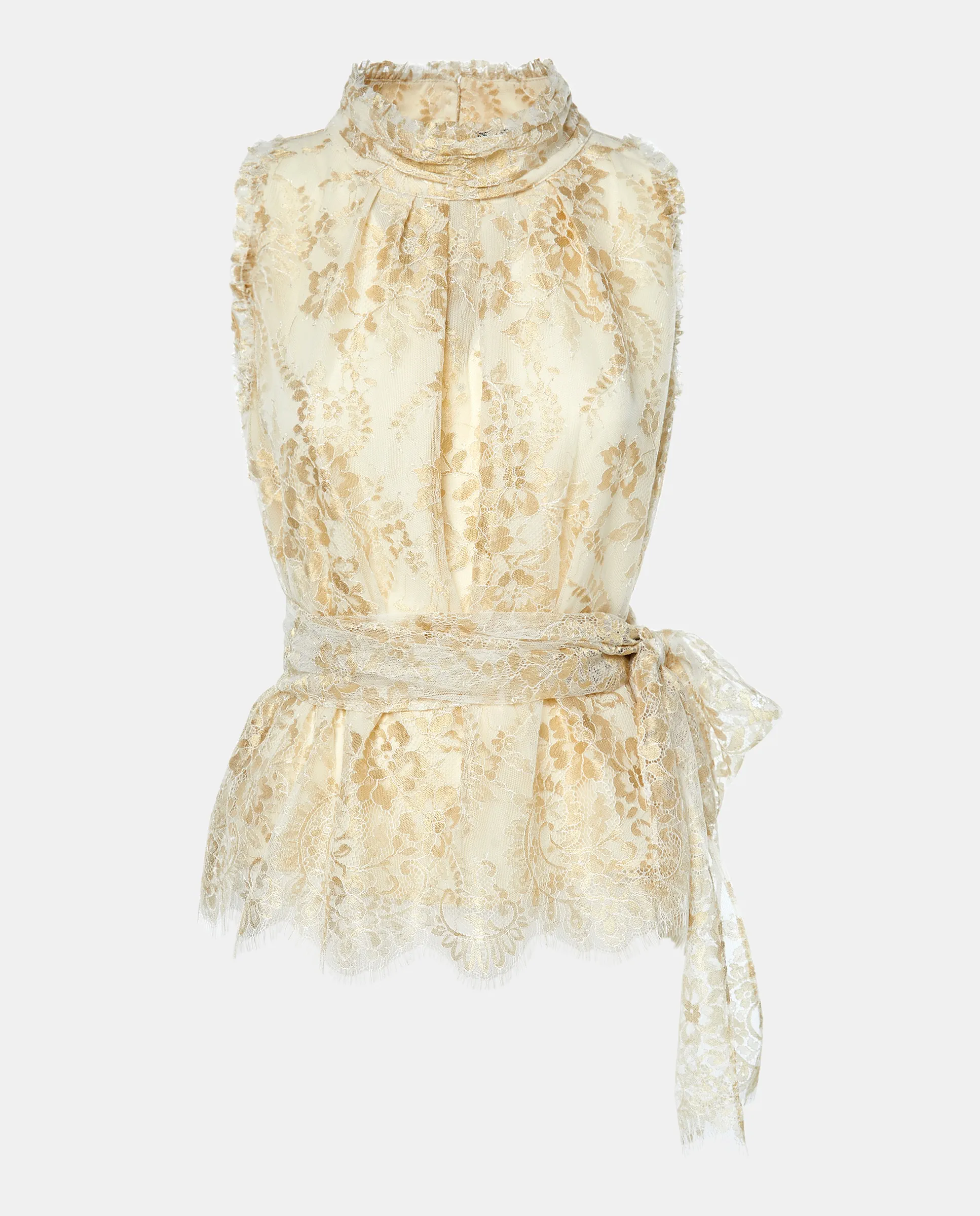 Женский топ-холтер с кружевом Woman Fiesta El Corte Inglés, песочный
Женский топ-холтер с кружевом Woman Fiesta El Corte Inglés, песочный