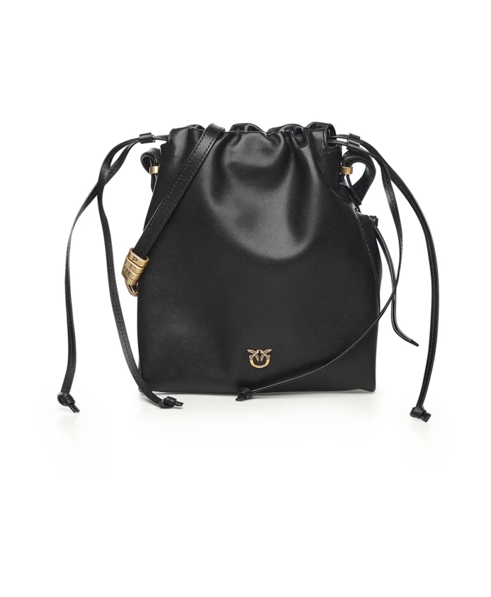 Миниатюрная сумка-мешок Pinko, черный
Миниатюрная сумка-мешок Pinko, черный