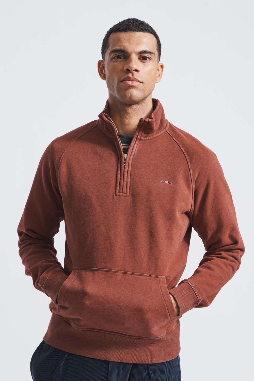 Толстовка Provost с застежкой-молнией на шее Aubin, коричневый
Толстовка Provost с застежкой-молнией на шее Aubin, коричневый