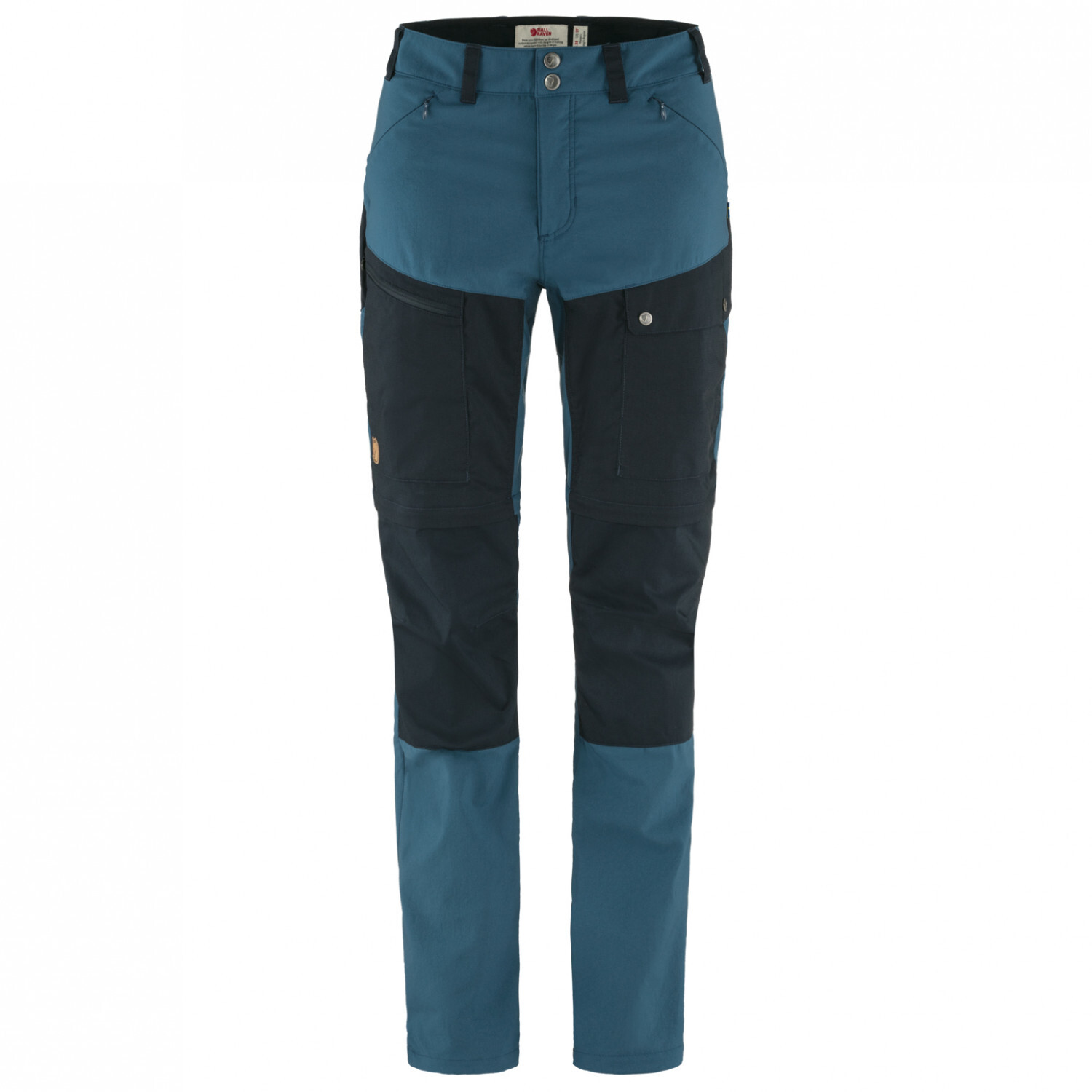 Брюки на молнии Fjällräven Women's Abisko Midsummer Zip Off Trousers, цвет Indigo Blue/Dark Navy 
Брюки на молнии Fjällräven Women's Abisko Midsummer Zip Off Trousers, цвет Indigo Blue/Dark Navy