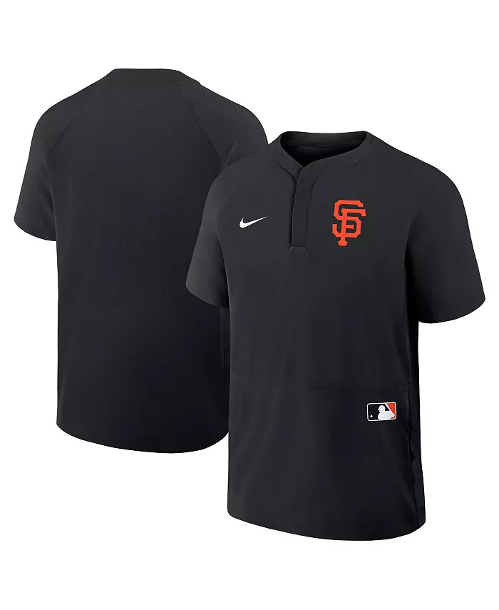 Мужская черная толстовка с коротким рукавом реглан San Francisco Giants Authentic Collection Nike
Мужская черная толстовка с коротким рукавом реглан San Francisco Giants Authentic Collection Nike